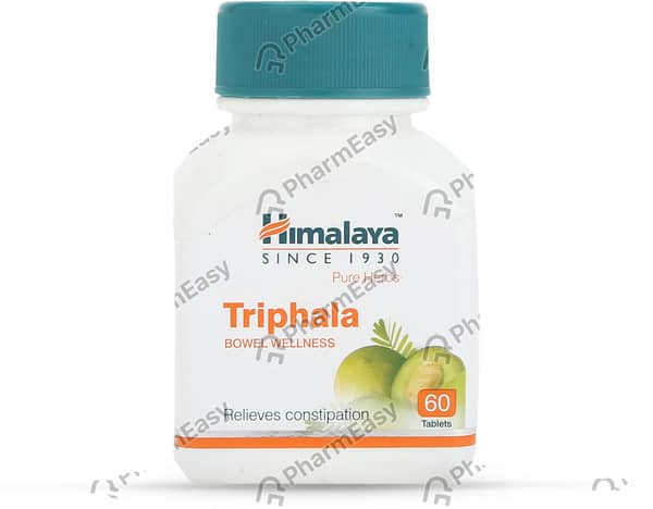 Himalaya Triphala Bowel Wellness | Relieves Constipation | 60 Tablets