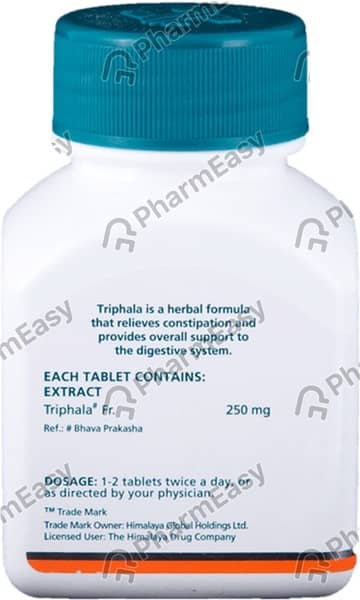 Himalaya Triphala Bowel Wellness | Relieves Constipation | 60 Tablets