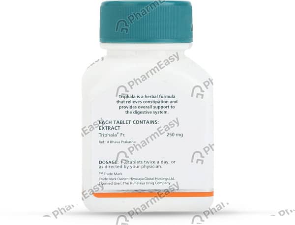 Himalaya Triphala Bowel Wellness | Relieves Constipation | 60 Tablets