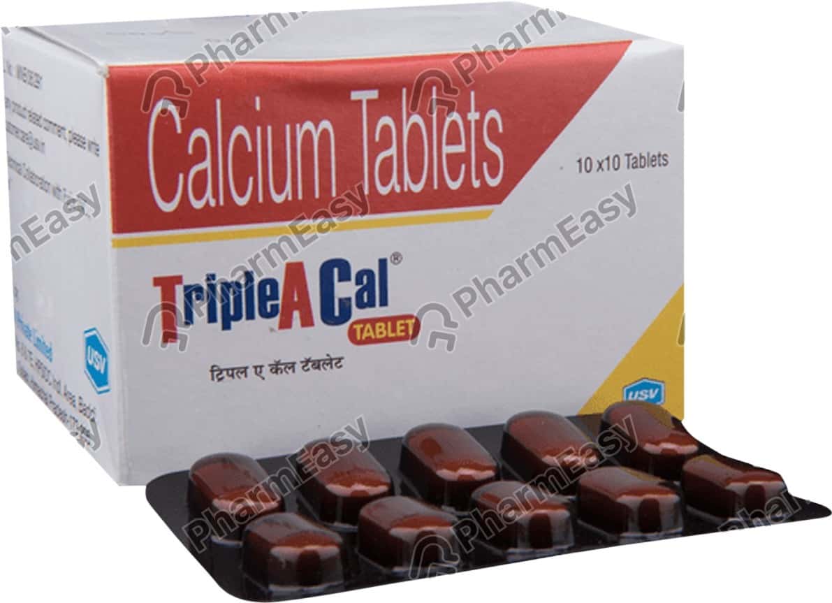 Tripleacal 150 MG Capsule (10) Uses, Side Effects, Price, Dosage