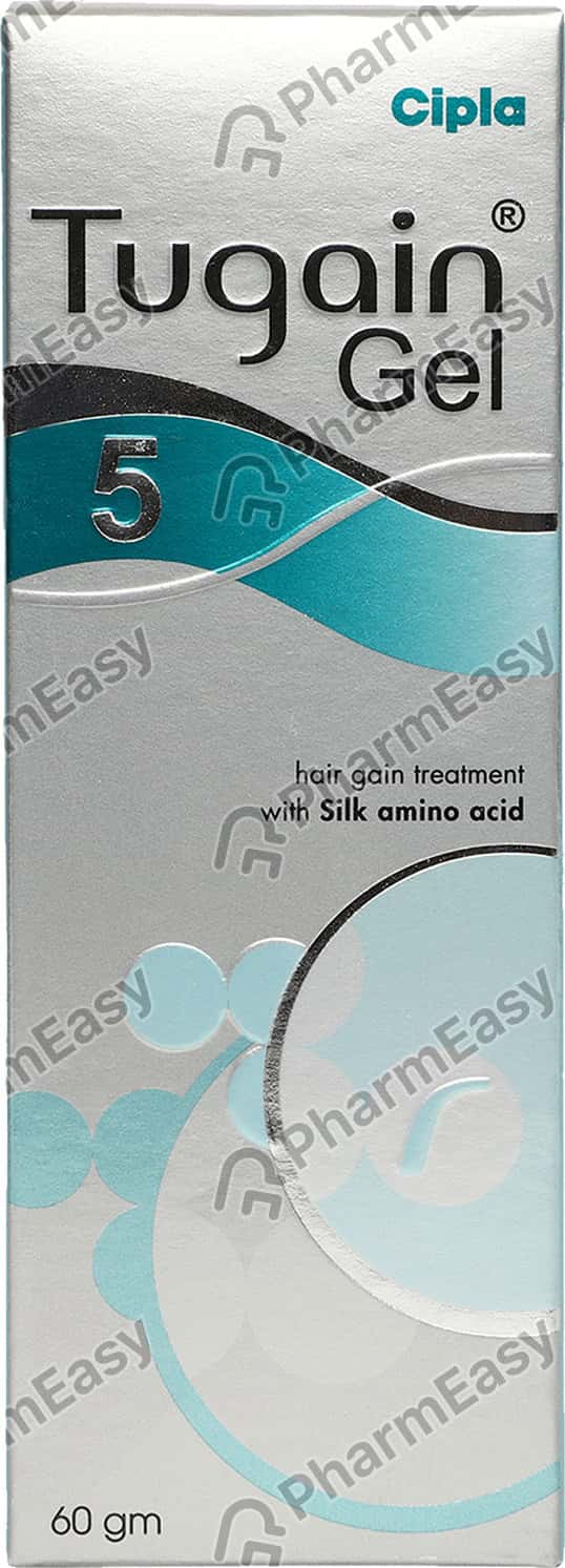 TUGAIN 5% MINOXIDIL BOTTLE OF OF 60GM GEL