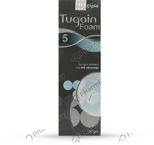 Tugain 5% Minoxidil Bottle Of 60Gm Foam