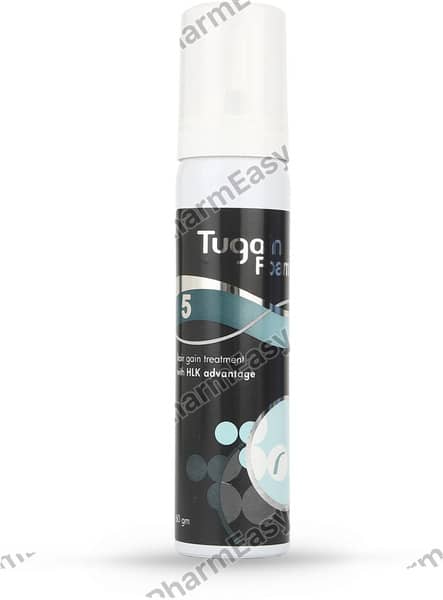 Tugain 5% Minoxidil Bottle Of 60Gm Foam
