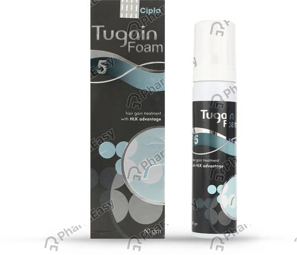 Tugain 5% Minoxidil Bottle Of 60Gm Foam