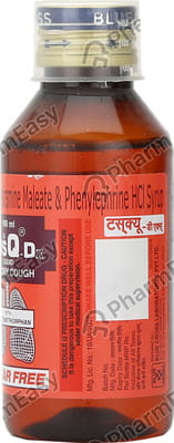 Tusq Dx Sugar Free Bottle Of 100ml Syrup