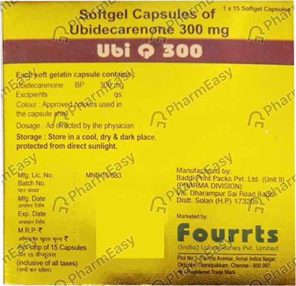 Ubi Q 300mg Capsule