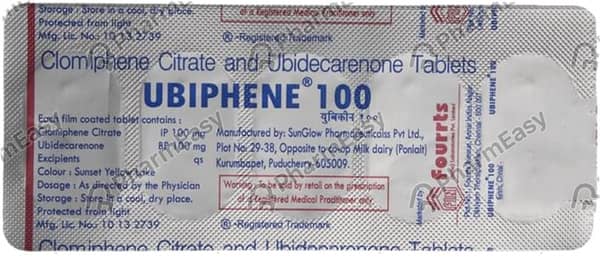 Ubiphene 100Mg Tablet