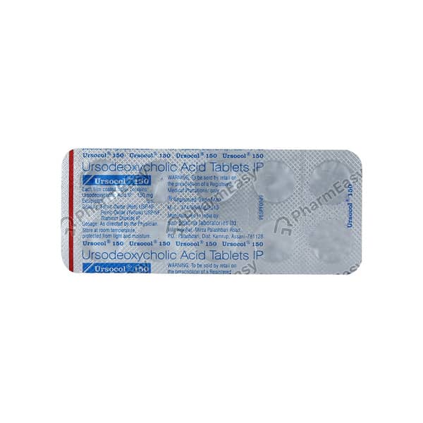 Ursocol 150mg Strip Of 10 Tablets