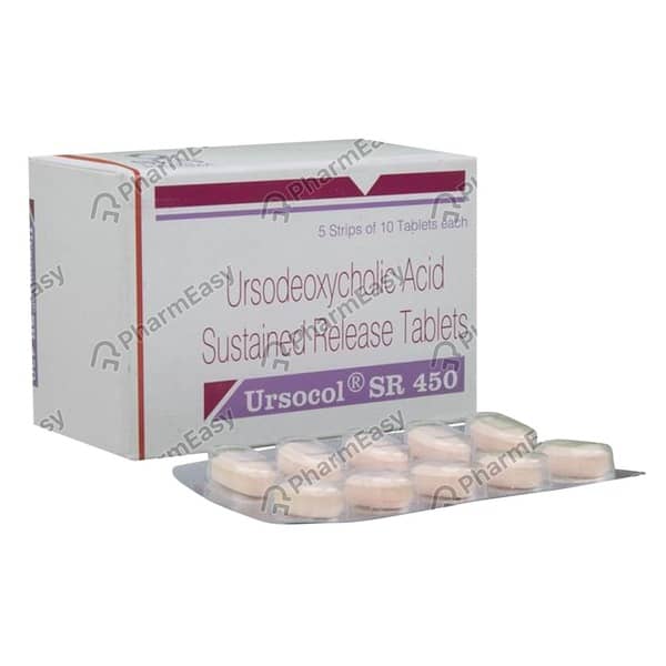 Ursocol Sr 450mg Strip Of 10 Tablets