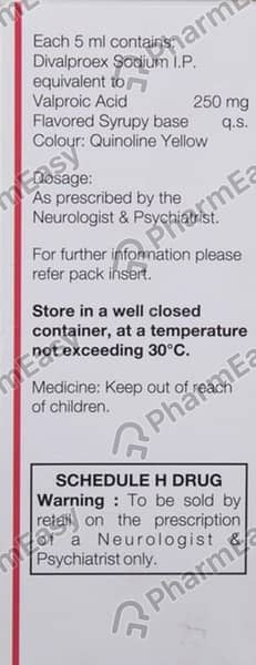 Valance 250mg Bottle Of 100ml Solution