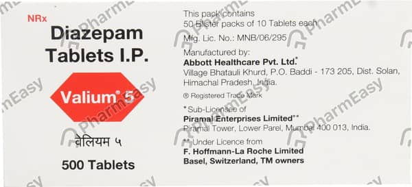 Valium 5mg Tablet