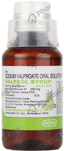 Valprol Pineapple Flavour Bottle Of 100Ml Syrup