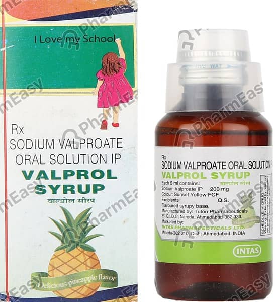 Valprol Pineapple Flavour Bottle Of 100Ml Syrup