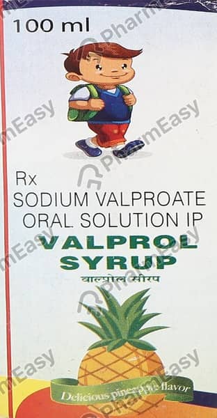 Valprol Pineapple Flavour Bottle Of 100Ml Syrup