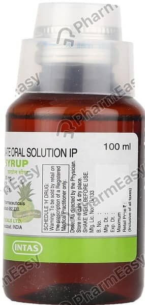 Valprol Pineapple Flavour Bottle Of 100Ml Syrup