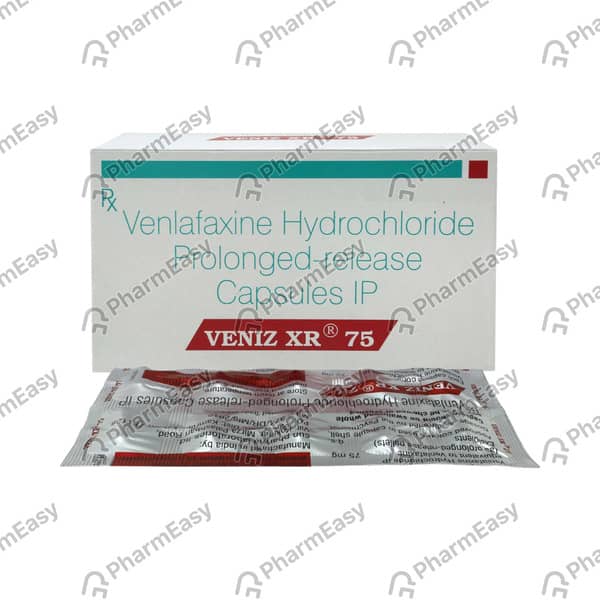 Veniz Xr 75mg Strip Of 10 Capsules