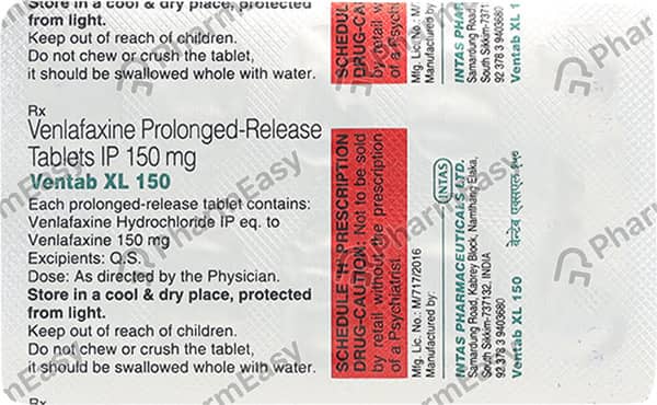 Ventab Xl 150mg Strip Of 10 Tablets