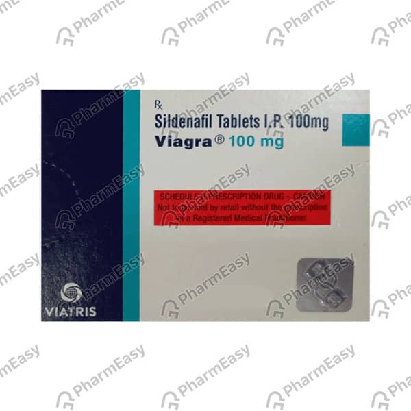 Viagra 100mg Strip Of 10 Tablets