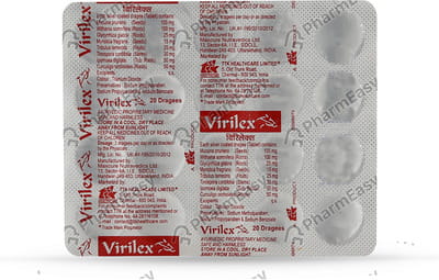 Virilex Strip Of 20 Tablets