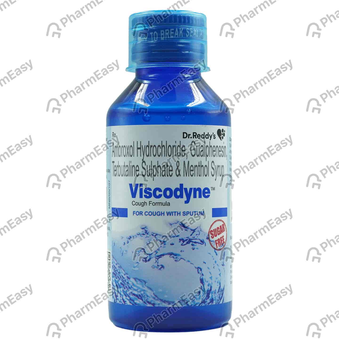 Viscodyne Sugar Free Bottle Of 100ml Cough Syrup