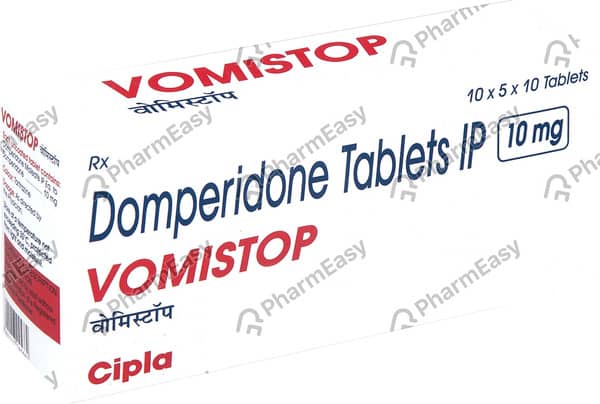 Vomistop 10mg Strip Of 10 Tablets