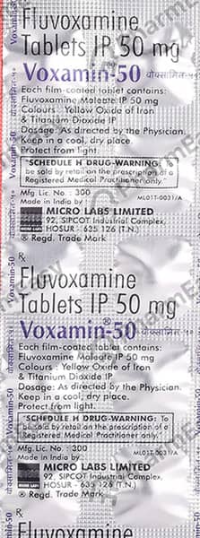 Voxamin 50mg Strip Of 10 Tablets
