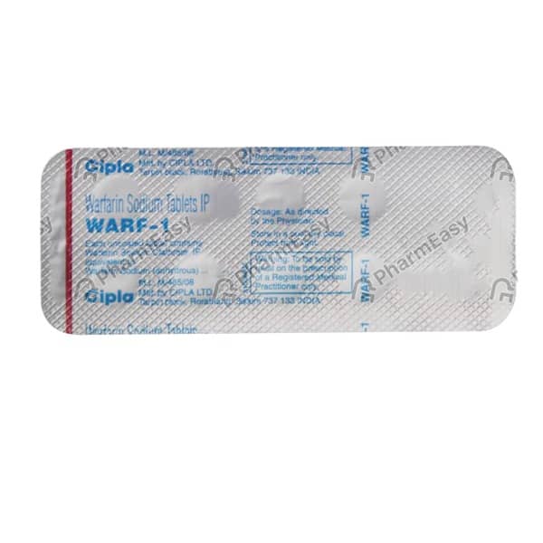Warf 1Mg Strip Of 10 Tablets