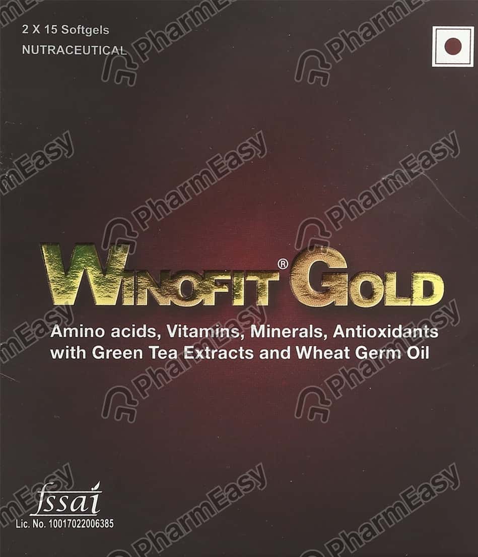 Buy Winofit Gold Strip Of 10 Capsules Online at Flat 15 OFF PharmEasy