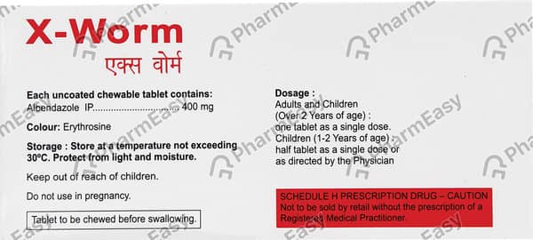 Xworm 400mg Tab