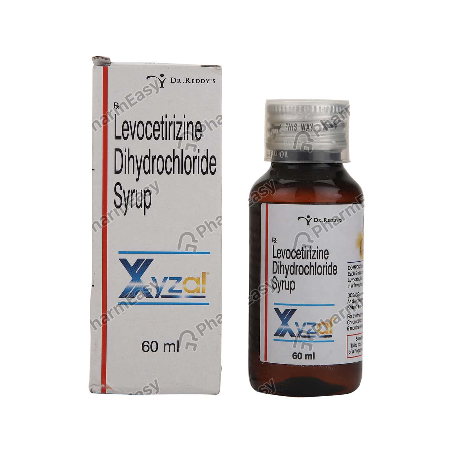 Xyzal 2.5 MG Syrup (60) Uses, Side Effects, Dosage, Composition