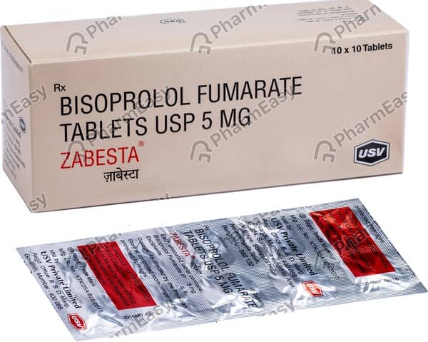 Zabesta 5Mg Strip Of 10 Tablets