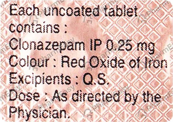 Zapiz 0.25mg Tablet