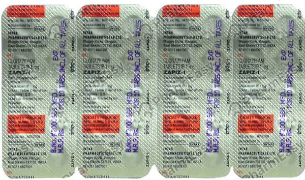 Zapiz 1mg Tablet
