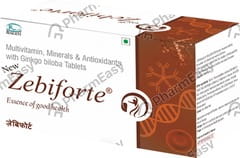 ZEBIFORTE STRIP OF 10 TABLETS