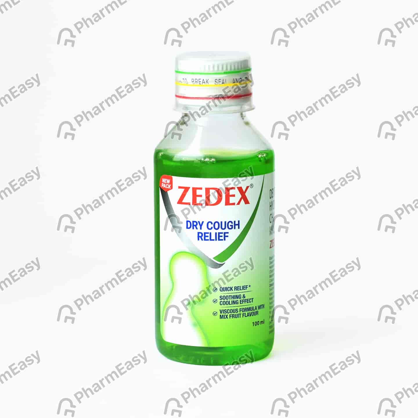 Zedex Mix Fruit Flavour Bottle Of 100ml Cough Syrup