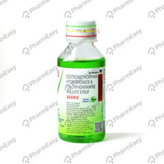 ZEDEX MIX FRUIT FLAVOUR BOTTLE OF 100ML COUGH SYRUP