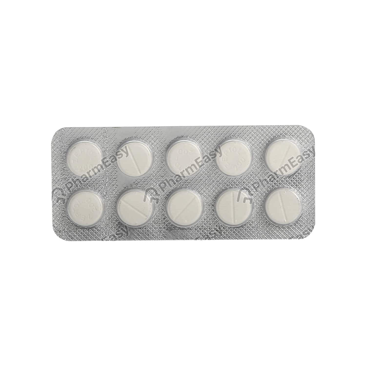 Buy Zeptol 200 MG Tablet (10) Online at Flat 18% OFF* | PharmEasy