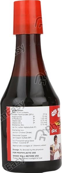 Zest Bottle Of 200ml Syrup