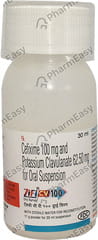 ZIFI CV 100MG BOTTLE OF 30ML DRY SYRUP