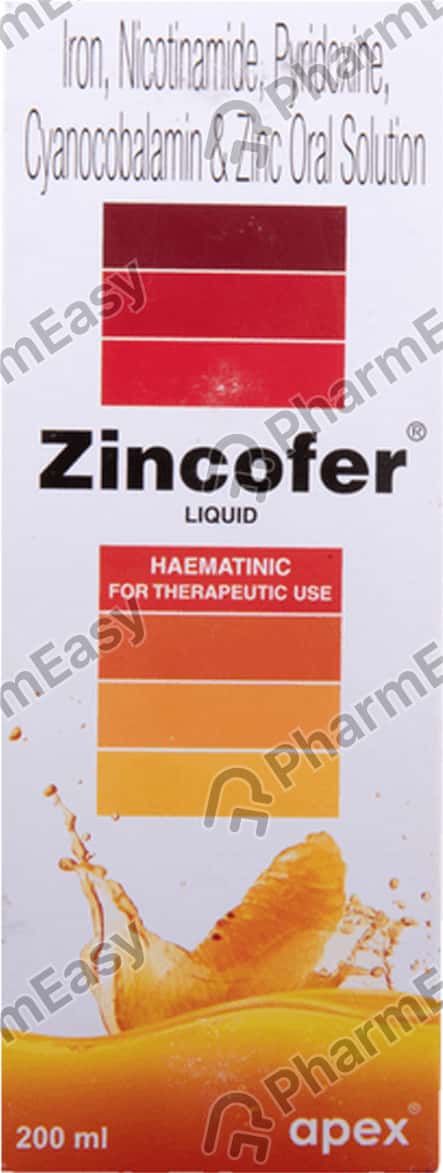 Zincofer Bottle Of 200ml Oral Liquid