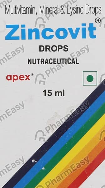 Zincovit Bottle Of 15Ml Drops