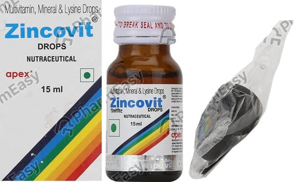 Zincovit Bottle Of 15Ml Drops
