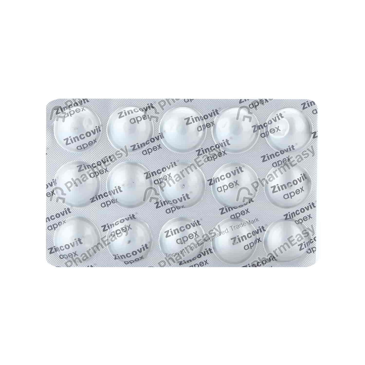 Buy Zincovit Strip Of 15 Tablets (Green) Online at Flat 18 OFF
