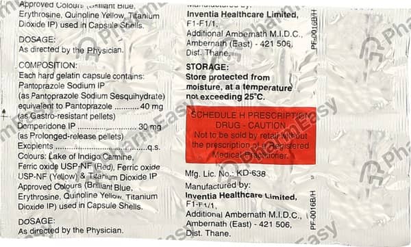 Zipant Dsr Strip Of 10 Capsules