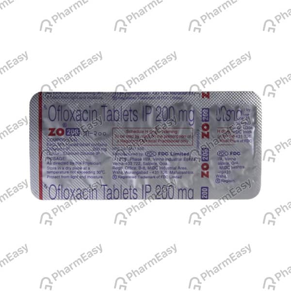 Zo 200mg Strip Of 10 Tablets