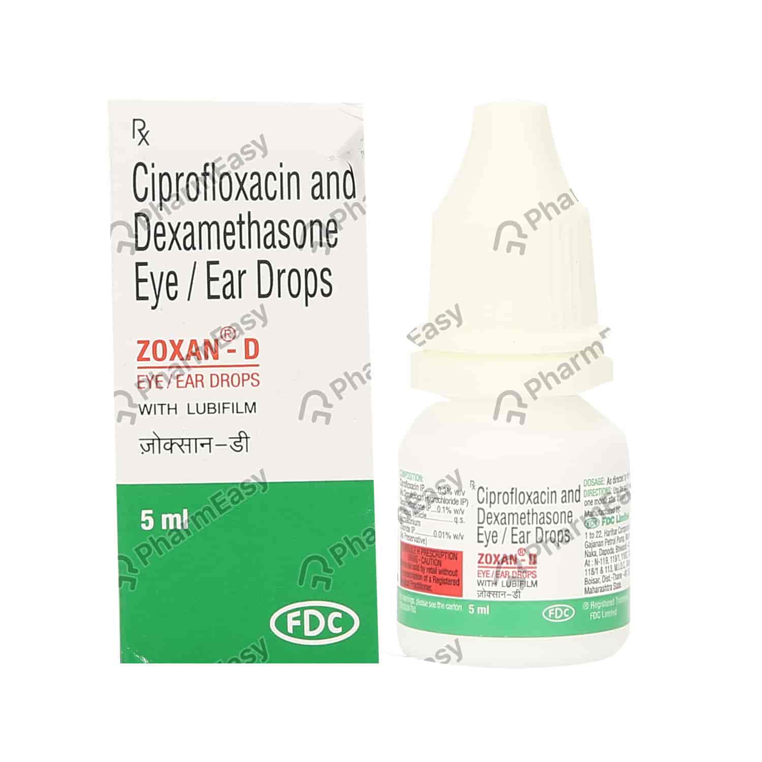 Buy Zoxan D Eye/Ear Drops 5ml Online at Flat 18 OFF* PharmEasy