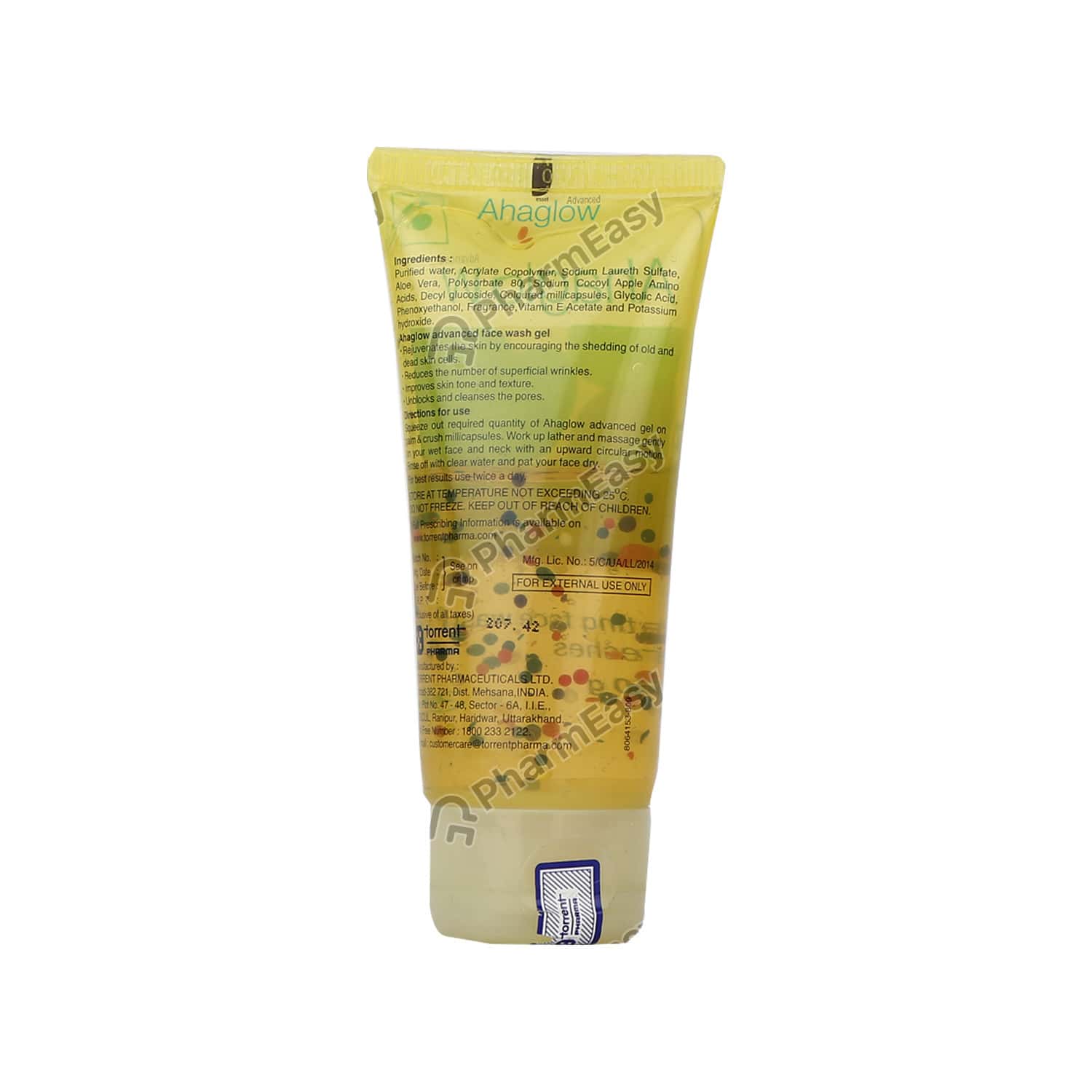 Buy Ahaglow Face Wash Gel 50gm Online at Flat 18 OFF* PharmEasy