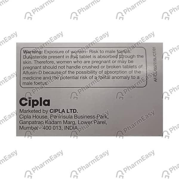 Alfusin D Strip Of 10 Tablets