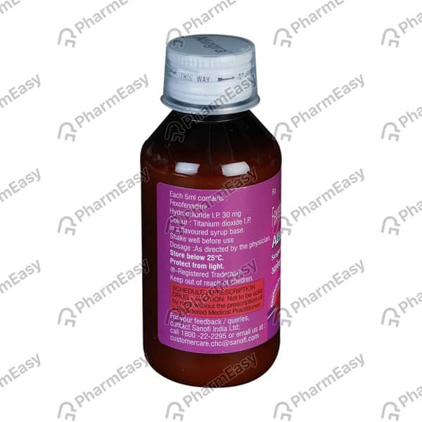 Allegra Bottle Of 60ml Suspension