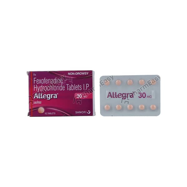 Allegra 30mg Tablet